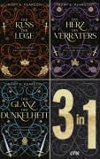 Cover-Bild zum Titel 'Die Chroniken der Verbliebenen 1-3: Der Kuss der Lüge / Das Herz des Verräters / Der Glanz der Dunkelheit' von 'Mary E. Pearson'