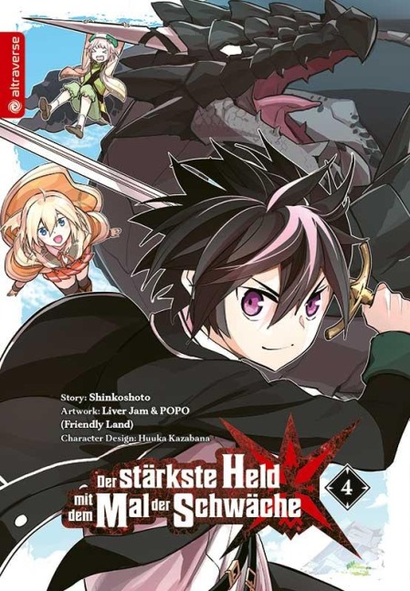 Der stärkste Held mit dem Mal der Schwäche 04 - Shinkoshoto, Huuka Kazabana, Friendly Land