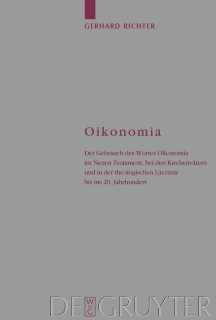 Oikonomia - Gerhard Richter