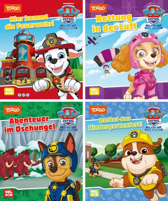 Nelson Mini-Bücher: 4er PAW Patrol 33-36 - 