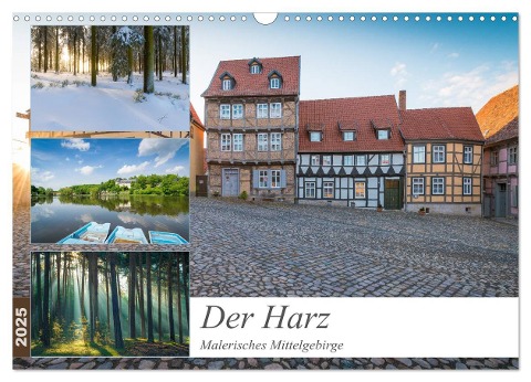 Der Harz - Malerisches Mittelgebirge (Wandkalender 2025 DIN A3 quer), CALVENDO Monatskalender - Martin Wasilewski