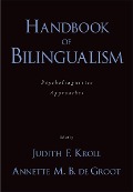 Cover-Bild zum Titel 'Handbook of Bilingualism' von ''