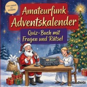 Cover-Bild zum Titel 'Amateurfunk-Adventskalender: Quiz-Buch mit Fragen und Rätsel' von 'Schlauvento Interactive'