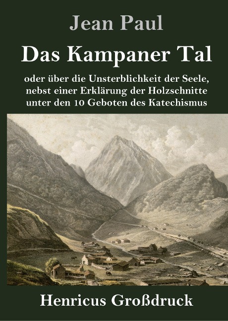 Das Kampaner Tal (Großdruck) - Jean Paul