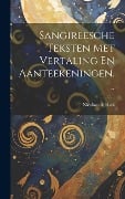 Sangireesche Teksten Met Vertaling En Aanteekeningen... - Nicolaus Adriani