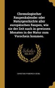 Cover-Bild zum Titel 'Chronologischer Raupenkalender Oder Naturgeschichte Aller Europäischen Raupen, Wie Sie Der Zeit Nach in Gewissen Monaten in Der Natur Zum Vorschein Ko' von 'Christian Friedrich Vogel'