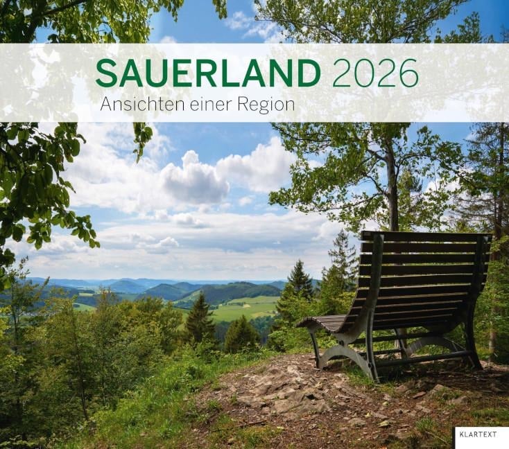 Kalender Sauerland 2026 - Hannah Seidel