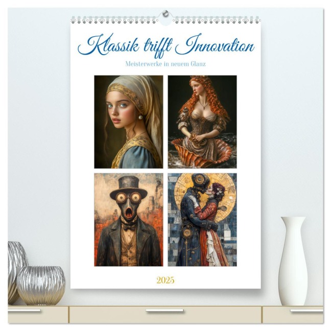 Klassik trifft Innovation (hochwertiger Premium Wandkalender 2025 DIN A2 hoch), Kunstdruck in Hochglanz - Steffen Gierok-Latniak