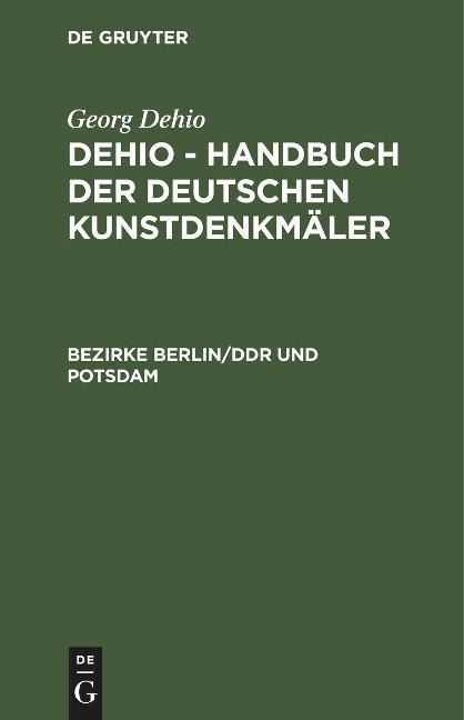 Bezirke Berlin/DDR und Potsdam - 