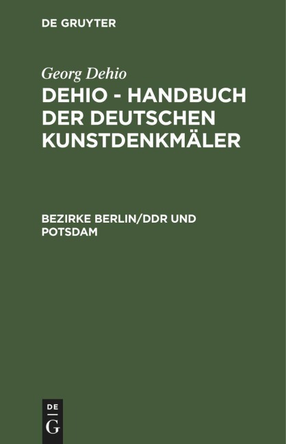 Bezirke Berlin/DDR und Potsdam - 