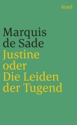 Cover-Bild zum Titel 'Justine oder Die Leiden der Tugend' von 'Marquis de Sade'