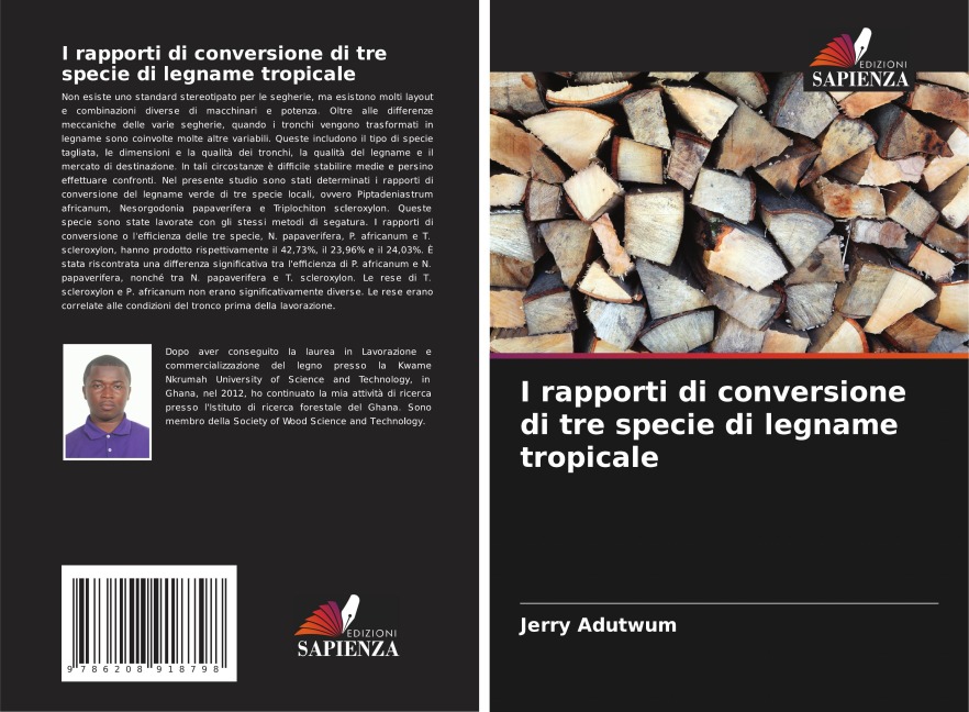 I rapporti di conversione di tre specie di legname tropicale - Jerry Adutwum