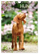 Cover-Bild zum Titel 'Hundepersönlichkeiten (Wandkalender 2026 DIN A4 hoch), CALVENDO Monatskalender' von 'dogARTig dogARTig'