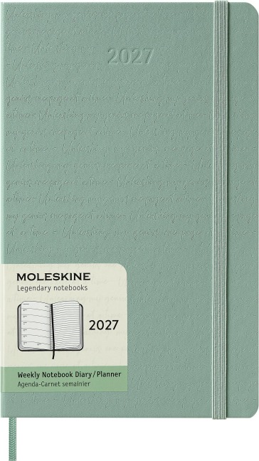 Moleskine 12 Monate Wochen Notizkal. 27 A5 Geb Grün - 
