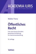 Cover-Bild zum Titel 'Öffentliches Recht' von 'Walter Frenz'