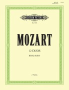 Cover-Bild zum Titel '12 Duos KV 487 (496a)' von 'Wolfgang Amadeus Mozart, Irmgard Engels'