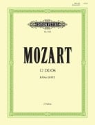 Cover-Bild zum Titel '12 Duos KV 487 (496a)' von 'Wolfgang Amadeus Mozart, Irmgard Engels'