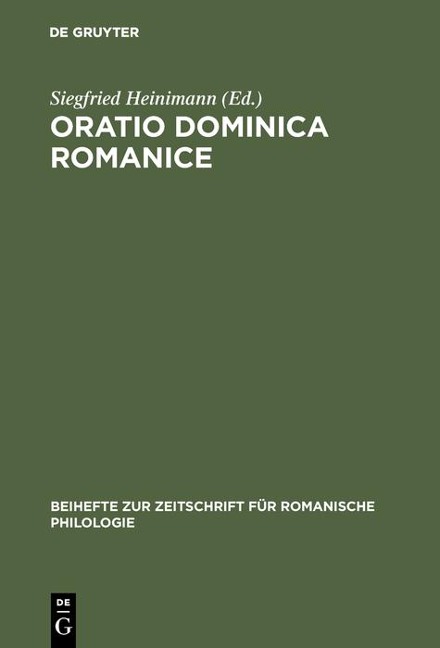 Oratio Dominica Romanice - 