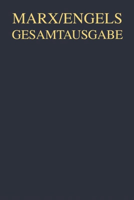 Ökonomische Manuskripte 1857/58 / Karl Marx Apparat - 