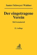 Cover-Bild zum Titel 'Der eingetragene Verein' von 'Wolfram Waldner, Anka Neudert, Eugen Sauter, Gerhard Schweyer'