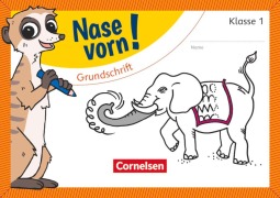 Cover-Bild zum Titel 'Nase vorn! - Erstlesen 1. Schuljahr - Grundschrift' von 'Silke Bergmann'