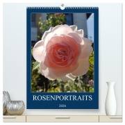 Cover-Bild zum Titel 'Rosenporträts (hochwertiger Premium Wandkalender 2026 DIN A2 hoch), Kunstdruck in Hochglanz' von 'Eva Maria Simminger'