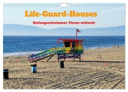 Cover-Bild zum Titel 'Life-Guard-Houses (Wandkalender 2026 DIN A4 quer), CALVENDO Monatskalender' von 'M. Gillner'