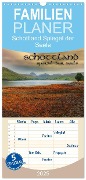 Familienplaner 2025 - Schottland - Spiegel der Seele mit 5 Spalten (Wandkalender, 21 x 45 cm) CALVENDO - Simply Photography