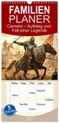 Cover-Bild zum Titel 'Familienplaner 2027 - Camelot - Aufstieg und Fall einer Legende mit 5 Spalten (Wandkalender, 21 x 45 cm) CALVENDO' von 'Pixs:Sell'