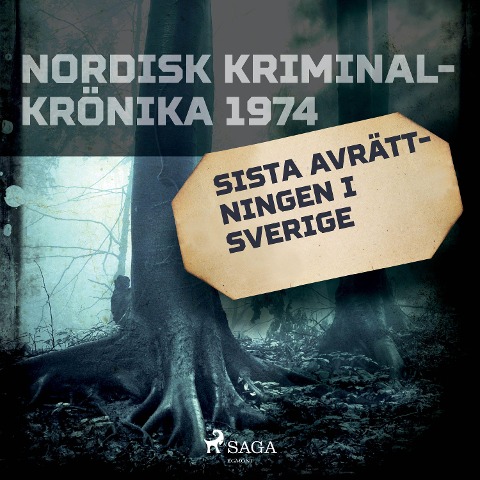 Sista avrättningen i Sverige - 