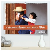Cover-Bild zum Titel 'Lebensweisheiten aus aller Welt (hochwertiger Premium Wandkalender 2026 DIN A2 quer), Kunstdruck in Hochglanz' von 'Gabriele Gerner'