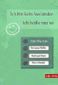 Cover-Bild zum Titel 'Ich bin kein Ausländer, ich heiße nur so' von 'Amir Shaheen'