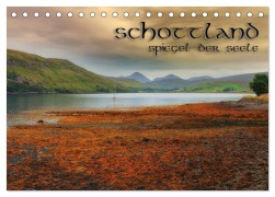 Cover-Bild zum Titel 'Schottland - Spiegel der Seele (Tischkalender 2026 DIN A5 quer), CALVENDO Monatskalender' von 'Simply Photography'