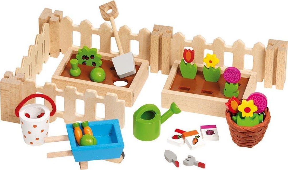 Accessoires Mein kleiner Garten, für die Puppenhäuser - 