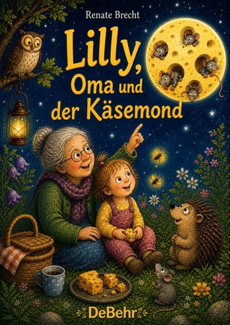 Lilly, Oma und der Käsemond - Renate Brecht