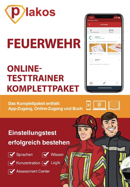 Feuerwehr Einstellungstest Komplettpaket - Waldemar Erdmann