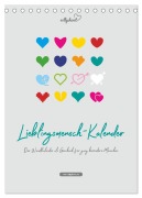 Cover-Bild zum Titel 'vollgeherzt: Lieblingsmensch-Kalender - Der Wandkalender als Geschenk für ganz besondere Menschen (Tischkalender 2026 DIN A5 hoch), CALVENDO Monatskalender' von 'Leo Vollgeherzt'