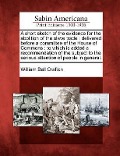 A Short Sketch of the Evidence for the Abolition of the Slave Trade: Delivered Before a Committee of the House of Commons: To Which Is Added a Recomme - William Bell Crafton