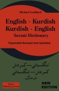 Cover-Bild zum Titel 'English Kurdish - Kurdish English - Sorani Dictionary' von 'M. Goddard'