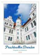 Cover-Bild zum Titel 'Prachtvolles Dresden (Wandkalender 2026 DIN A3 hoch), CALVENDO Monatskalender' von 'Gisela Kruse'