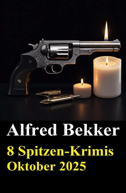 8 Spitzen-Krimis Oktober 2025 - Alfred Bekker