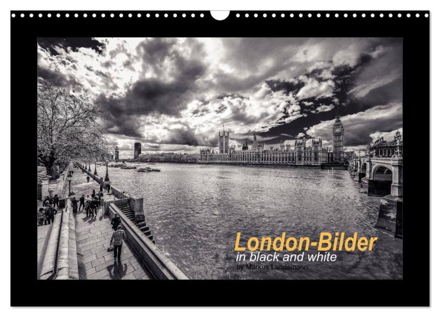 London-Bilder (Wandkalender 2026 DIN A3 quer), CALVENDO Monatskalender - Markus Landsmann