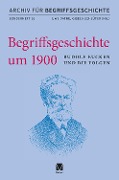 Cover-Bild zum Titel 'Begriffsgeschichte um 1900' von ''