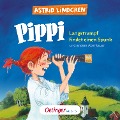 Cover-Bild zum Titel 'Pippi Langstrumpf findet einen Spunk und andere Abenteuer' von 'Astrid Lindgren, Dieter Faber, Frank Oberpichler'