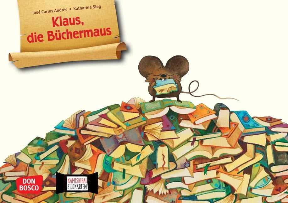Klaus, die Büchermaus. Kamishibai Bildkartenset - José Carlos Andrés