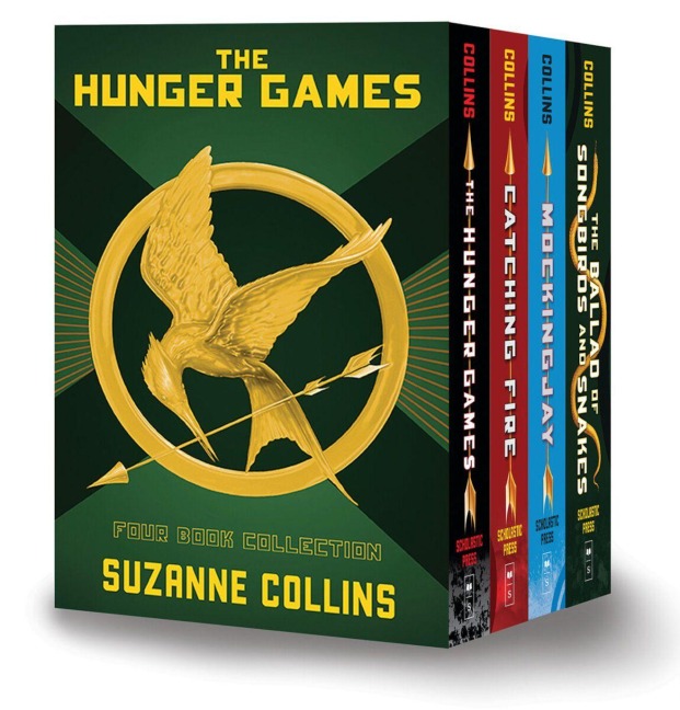 Hunger Games 4-Book Hardcover Box Set (the Hunger Games, Catching Fire, Mockingjay, the Ballad of Songbirds and Snakes) - Suzanne Collins