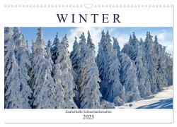 Winter. Zauberhafte Schneelandschaften (Wandkalender 2025 DIN A3 quer), CALVENDO Monatskalender - Rose Hurley