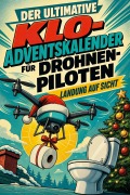 Cover-Bild zum Titel 'Der ultimative Klo-Adventskalender für Drohnen-Piloten' von 'Emma Bauer'