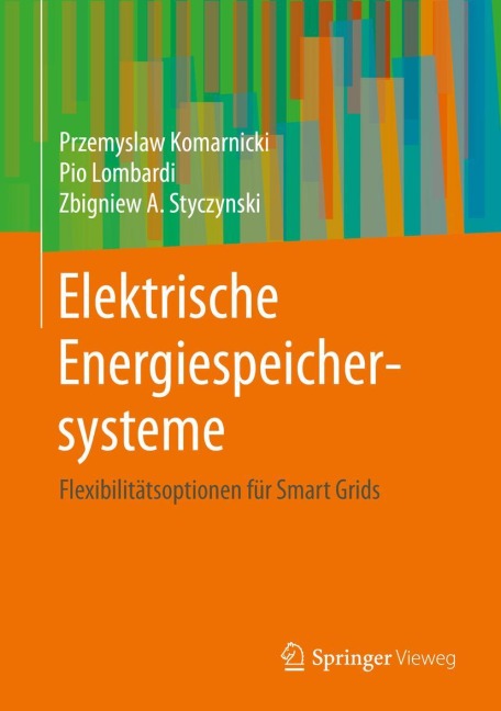 Elektrische Energiespeichersysteme - Przemyslaw Komarnicki, Zbigniew A. Styczynski, Pio Lombardi