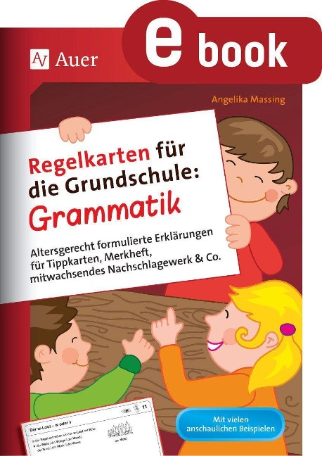 Regelkarten für die Grundschule Grammatik - Angelika Massing